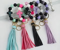 Cross/Jesus wristlet keychain